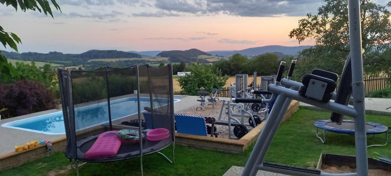 Vila Na Skalce Ceska Kamenice Exterior foto